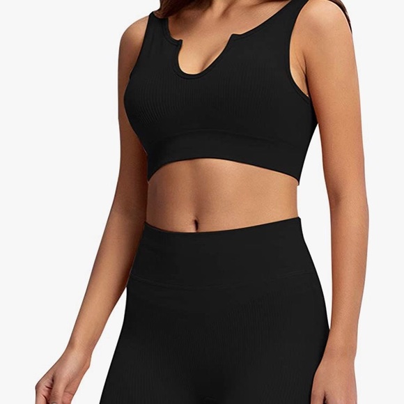 Jetjoy Ribbed Womens 2 Piece